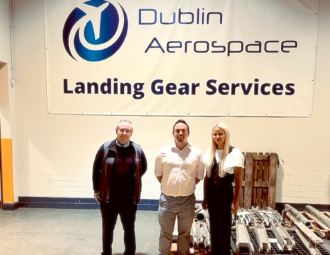 The SCS team recently visited Dublin Aerospace Landing Gear Services to learn more about aircraft landing gear design